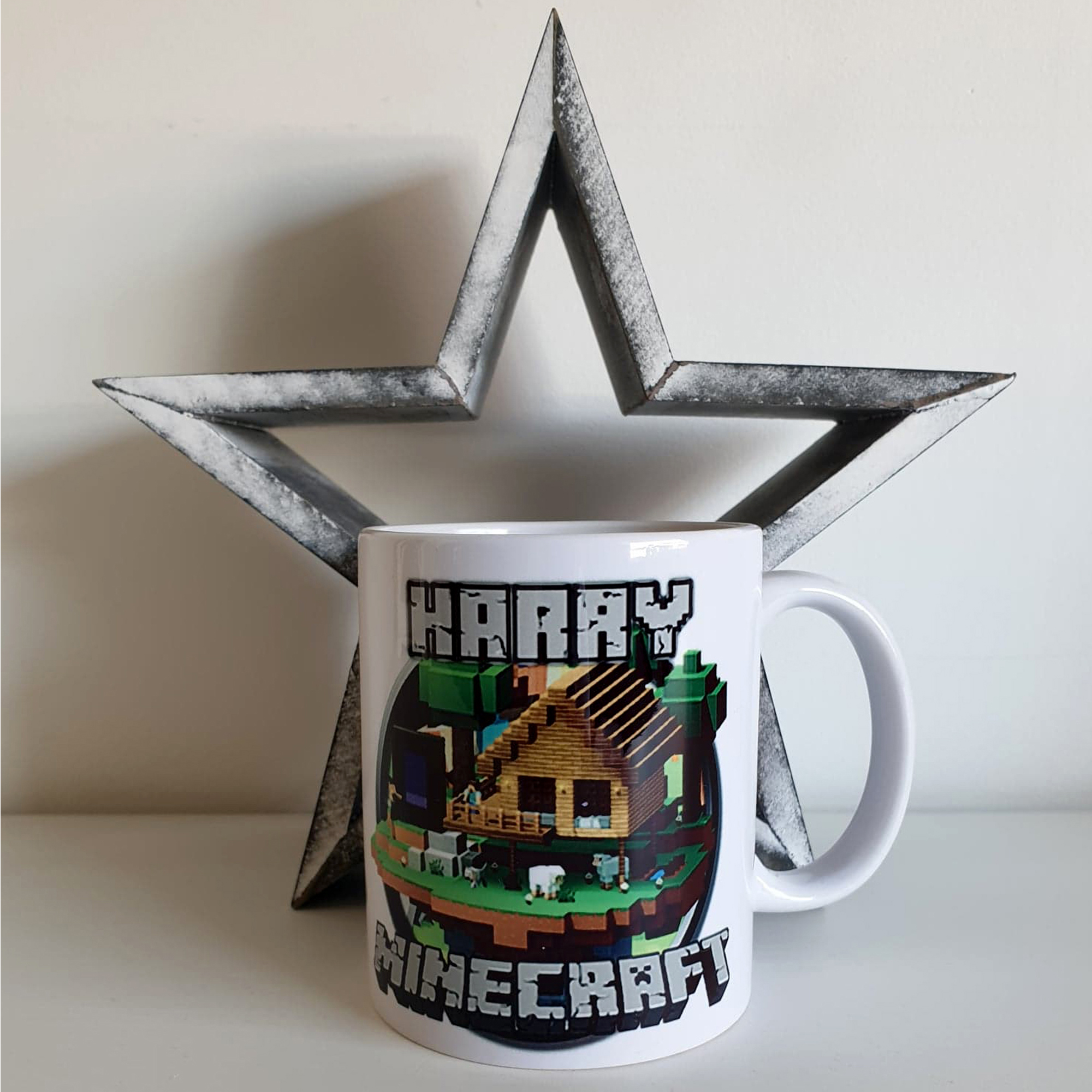 Personalised Minecraft Mug