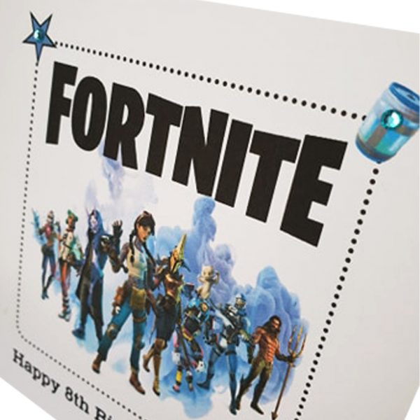 Fortnite Birthday Card