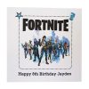Fortnite Birthday Card