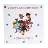 Personalised Paw Patrol Birthday Card