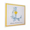 Floral Initial Birthday Card