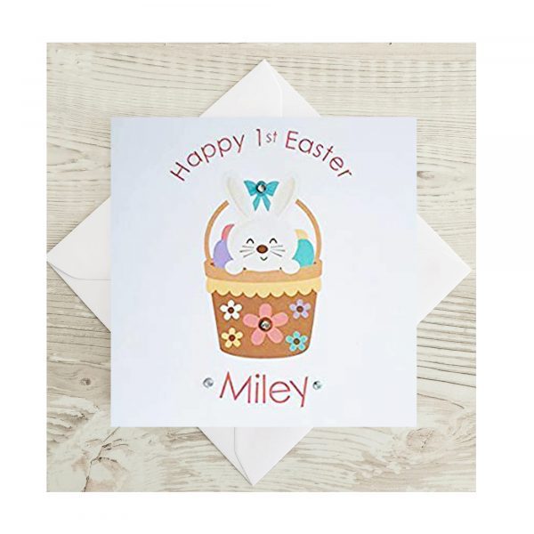 Girls 1st Easter Card