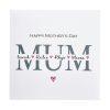 Personalised Mothers Day Card