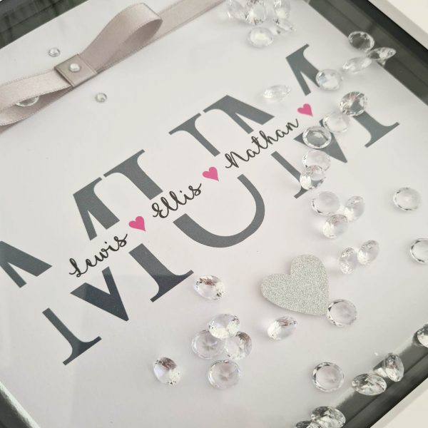 Personalised Family Box Frame